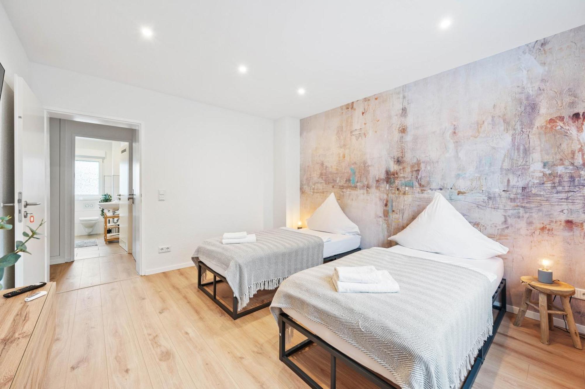Casa Aguila - Ruhige, Zentrale 4 Zimmerwohnung In Viernheim Eksteriør billede